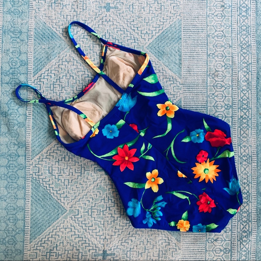 VTG vibrant one piece swimsuit - Picture 11 of 13